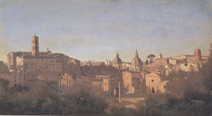 Jean Baptiste Camille  Corot Le Forum (mk11)